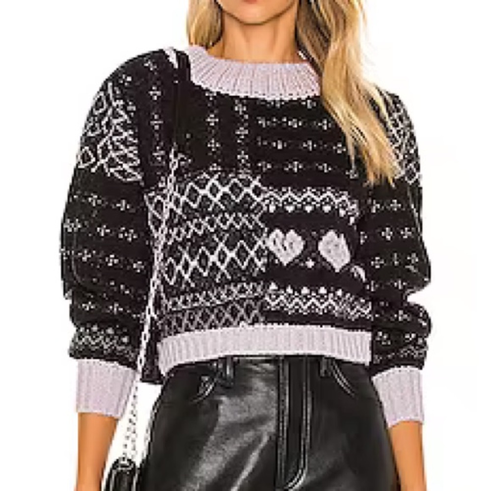 Free People Cropped Sweater
